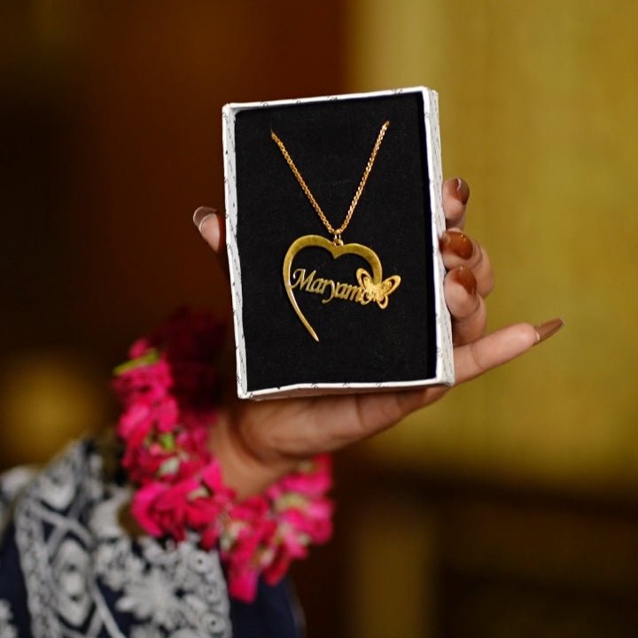 Customised Name Necklace - Zewar Mahal