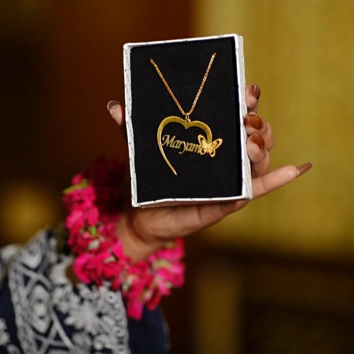 Customised Name Necklace - Zewar Mahal