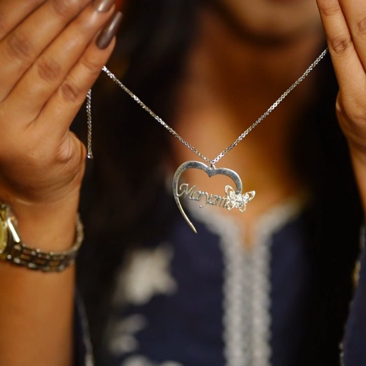 Customised Name Necklace - Zewar Mahal