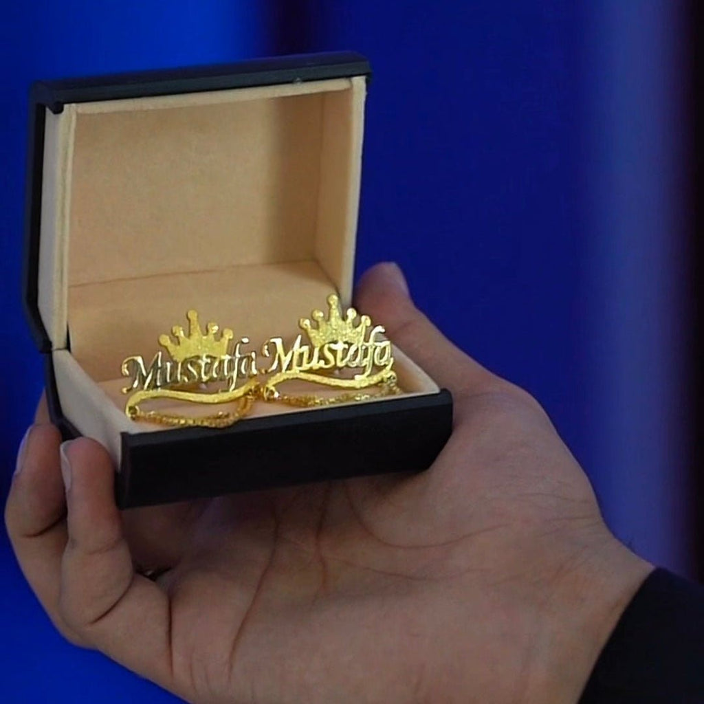 Customize Chain Cufflinks - Zewar Mahal