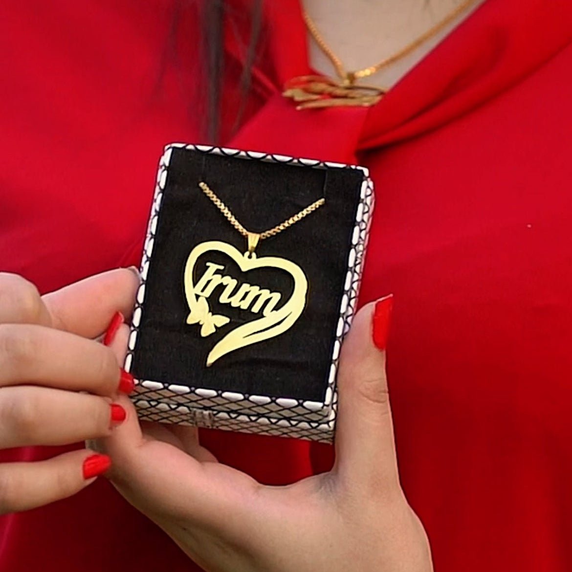 Heart - Shaped Necklace - Zewar Mahal