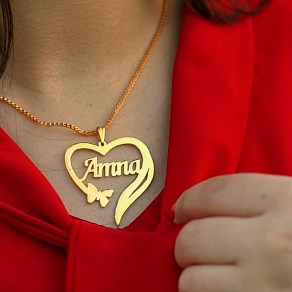 Heart - Shaped Necklace - Zewar Mahal