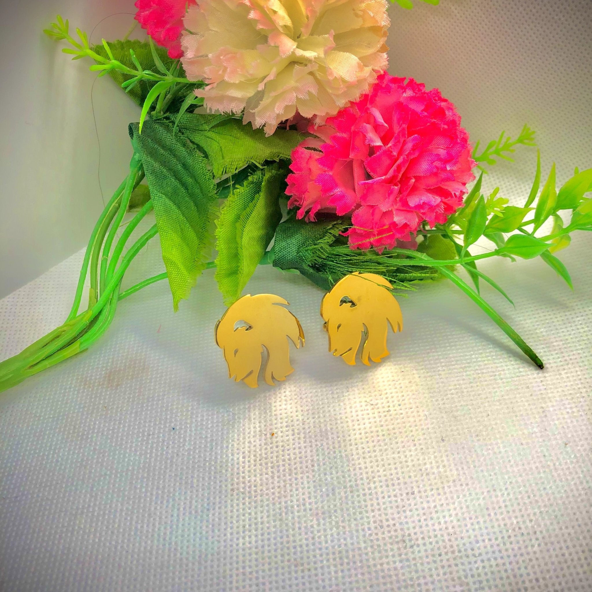 Lion Cufflinks/Studs - Zewar Mahal