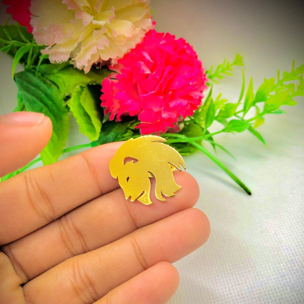 Lion Cufflinks/Studs - Zewar Mahal